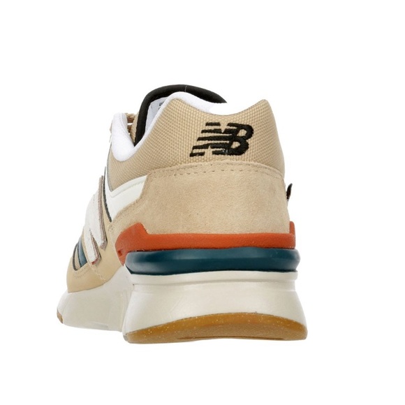 New Balance 997H CORDURA Ivory/Sand Men's Suede Athletic Running Shoes - Picture 5 of 7